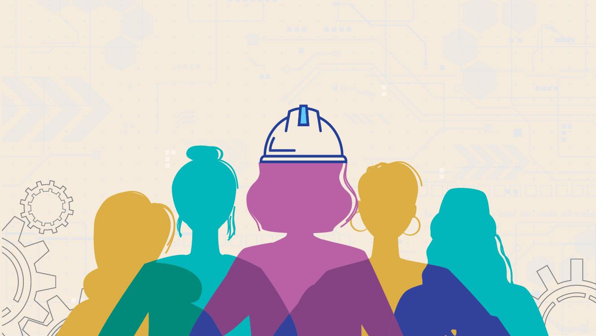 A group of women working together on a project